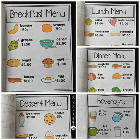 restaurant dramatic play Restaurant Dramatic Play, Play Menu, Dramatic Play Activities, Dramatic Play Printables, Purposeful Play, Restaurant Themes, Dramatic Play Preschool, Dramatic Play Area, Preschool Centers