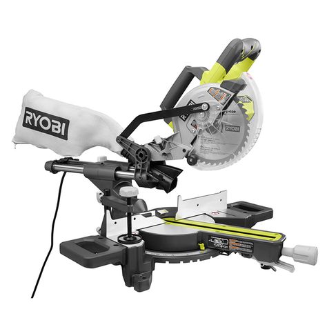 Products - RYOBI Tools Sliding Mitre Saw, Sliding Compound Miter Saw, Miter Saws, Saw Stand, Chop Saw, Compound Mitre Saw, Garage Tools, Recycling Programs, Miter Saw