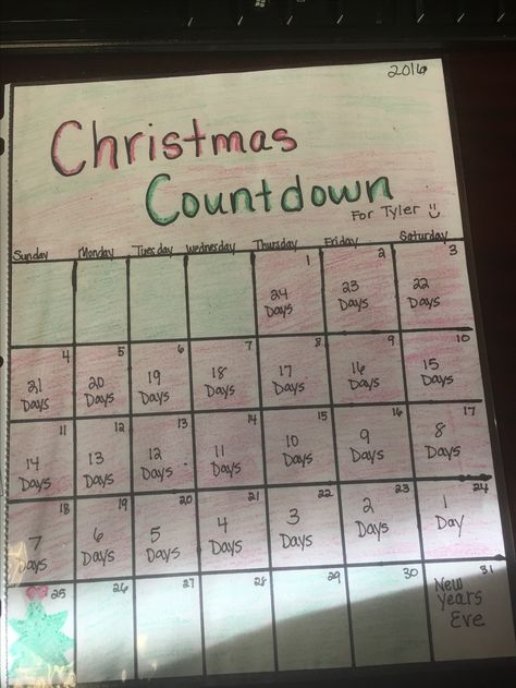 Christmas Countdown Garland, Homemade Christmas Countdown, Count Down To Christmas Ideas, Christmas Countdown Ideas, Countdown Till Christmas, Countdown For Kids, Christmas Countdown Diy, Days Till Christmas, Spiderman Pictures