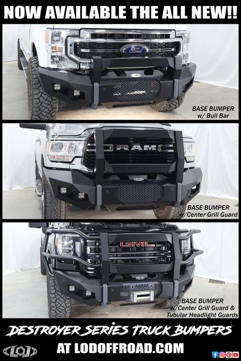 Off Road Bumpers, Grill Guard, Winch Bumpers, Truck Bumpers, Winches, Bull Bar, Rugged Look, Ford F250, New Trucks