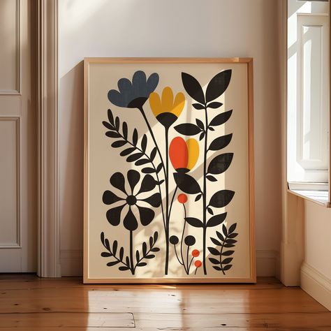 Diy Decor Paintings, Diy Painting For Living Room, Wall Decor Living Room Paintings & Prints, Scandi Artwork, Scandi Prints, Norwegian People, Norwegian Folk Art, Elegant Home Office, Cuadros Diy