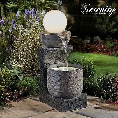 Balcony Water Feature, Bowl Water Feature, Resin Bowl, Indoor Water Features, Brick Edging, Gardening Gear, Wooden Greenhouses, Globe Light, Plants For Hanging Baskets