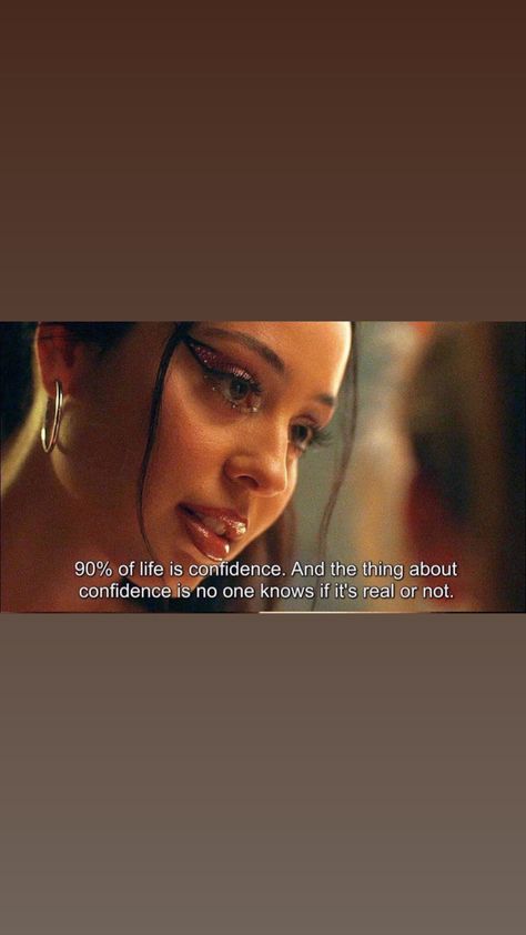 Maddy Euphoria Confidence, 90% Of Life Is Confidence, 90% Of Life Is Confidence Euphoria, Maddy Confidence, Friend Wallpaper, Maddy Perez, Best Friend Wallpaper, Drake Quotes, Alexa Demie