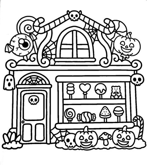 Coloring page Coco Wyo 40 Coco Wyo Coloring Pages Spooky Cutie, Spooky Halloween Coloring Pages, Little Corner Coloring Pages, Coco Wyo Coloring Pages Printable, Spooky Cute Coloring Pages, Coco Wyo Coloring Pages, October Coloring Pages, Halloween Coloring Pages Free Printable, Halloween Colouring Pages