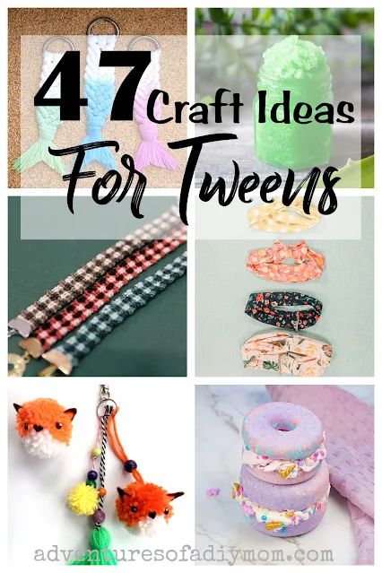 Explore your creative side with these easy and cool crafts for tweens! Preteen Crafts Easy, Things To Do When Bored At Home Crafts, Crafts For Girls Age 9-12, Kid Craft Fair Ideas Make And Sell, Crafts For 10 Year Girl, Fun At Home Crafts, Arts And Crafts For Middle Schoolers, Crafts For Preteens, Easy Craft Ideas For Adults Simple