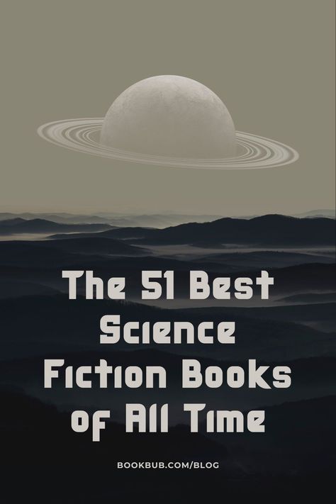 This list of the best sci fi books of all time contains titles everyone should read. Best Books To Read Fiction, Sci Fi Books To Read, Best Sci Fi Books, Classic Sci Fi Books, Books Recommendations, Dystopian Novels, Books Everyone Should Read, Sci Fi Novels, Best Book Covers