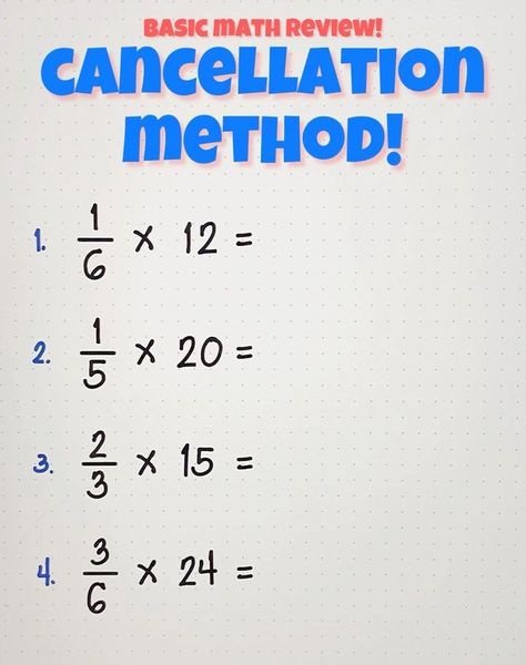 Math Tips, Math Fact Worksheets, Multiplying Fractions, Differentiation Math, Primary Maths, Logic Puzzles, Math Review, Math Tricks, Life Hacks For School