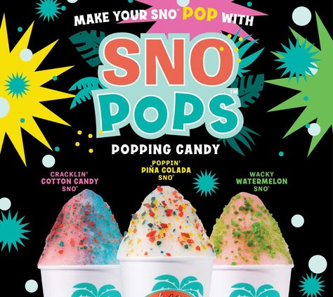 Shaved Ice & Snow Cones - Dessert & Frozen Drinks | Bahama Buck's Shave Ice Syrup Recipe, Snow Cones Recipes, Shaved Ice Syrup, Snow Cone Stand, Cone Dessert, Sno Cones, Acai Bowls, Snow In Summer, Coffee Today