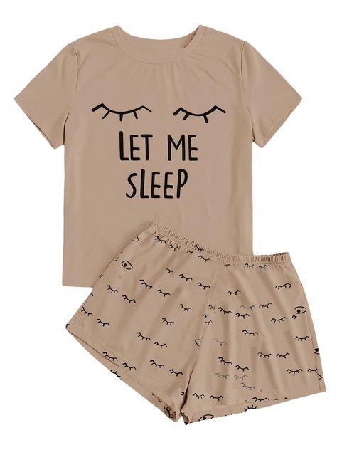 Let Me Sleep, Cute Pjs, Short Pant, Pajama Fashion, Cute Sleepwear, Cute Pajama Sets, Pajama Outfits, Kids Summer Fashion, Cute Lazy Outfits