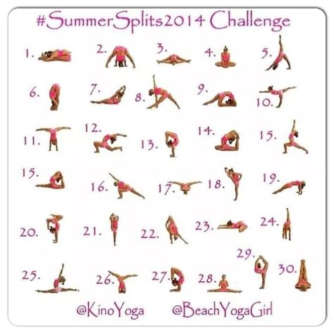 Split challenge Gymnastic Challenge, Splits Stretches For Beginners, Straddle Split, Split Challenge, Gymnastic Moves, Kino Yoga, Splits Challenge, Flexibility Challenge, Gymnastics Moves