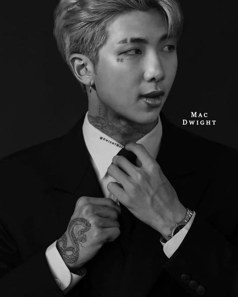 Mafia 🖤#bts in black 🔥🖤 Namjoon Mafia, Bts Tattoo, Foto Bts, Kim Namjoon, Bts, Tattoos