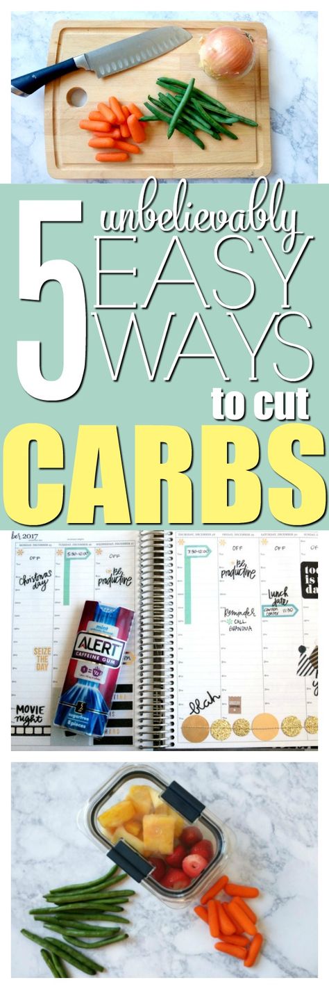 How To Cut Carbs, Health Resolutions, Cut Carbs, Healthy Eating Inspiration, Diet Results, Sugar Free Diet, Easy Hacks, South Beach Diet, New Year's Resolution