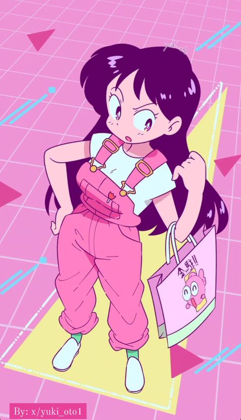 Pink Overalls, Moon Drawing, Usagi Tsukino, Sailor Moon, Digital Artist, My Art, Overalls, First Love, Character Design