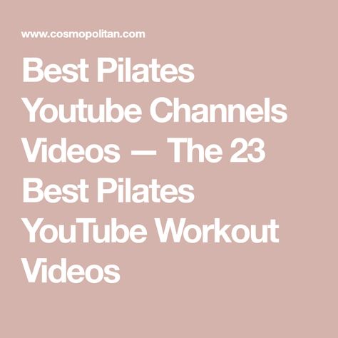 Pilates Ab Exercises, Superman Workout, Youtube Workout Videos, Core Pilates, Pilates Workout Plan, Pilates Workout Videos, Pilates Poses, Oblique Crunches, Oblique Workout