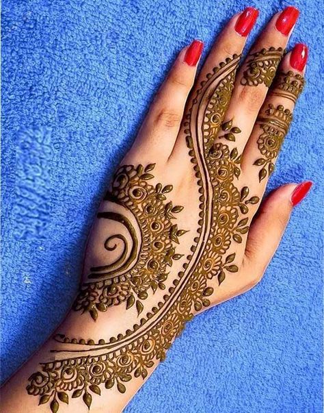 Excellent Bridal Mehndi Designs for 2019 Latest Arabic Mehndi Designs, Simple Arabic Mehndi, Simple Arabic Mehndi Designs, Indian Mehndi Designs, Mehndi Designs 2018, Bridal Mehendi Designs Hands, Beginner Henna Designs, Mehndi Designs For Kids, Bridal Henna Designs