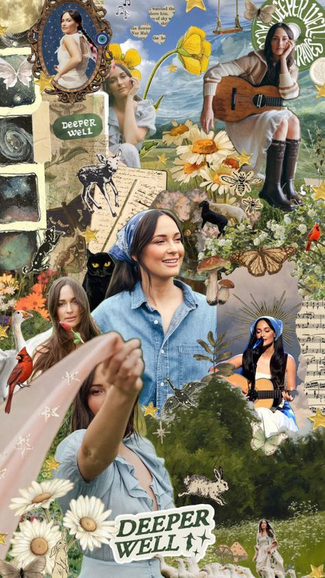 #kaceymusgraves #deeperwell Well Aesthetic, Music Collage, Kacey Musgraves, Summer 3, Bohemian Clothes, Wizard Of Oz, Pretty Pictures, Concert, Music