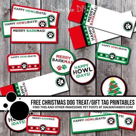 Christmas Dog Tag, Christmas Dog Treats, Homemade Tags, Dog Treats Homemade Easy, Christmas Freebie, Christmas Treat Bags, Tags And Labels, Christmas Craft Fair, Dog Treats Homemade Recipes