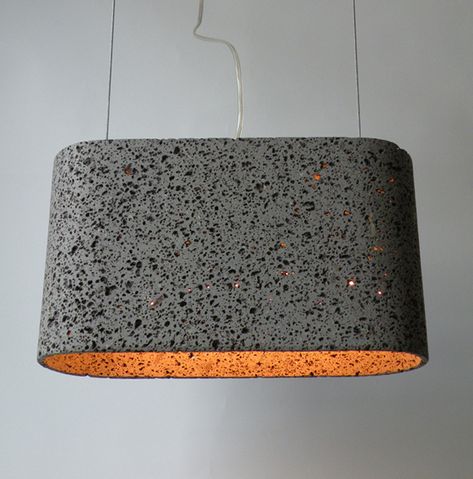 Simple Pendant Light, Concrete Light, Concrete Pendant, Cement Diy, Concrete Lamp, Concrete Furniture, Concrete Crafts, Concrete Projects, Cement Crafts