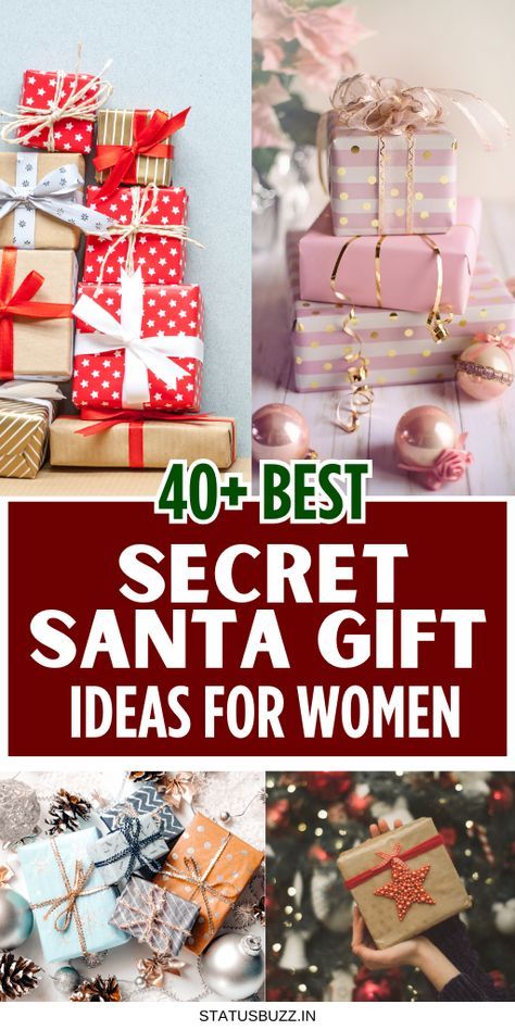 Friends Secret Santa Gift Ideas, Secret Santa Gifts For Her, Secret Santa Gift For Coworkers, Work Gift Exchange Ideas Secret Santa, Good Secret Santa Gifts Ideas, Secret Santa Gifts For Friends, Gift Ideas For Secret Santa At Work, Secret Santa Work Gift Ideas, Secret Santa Work Ideas