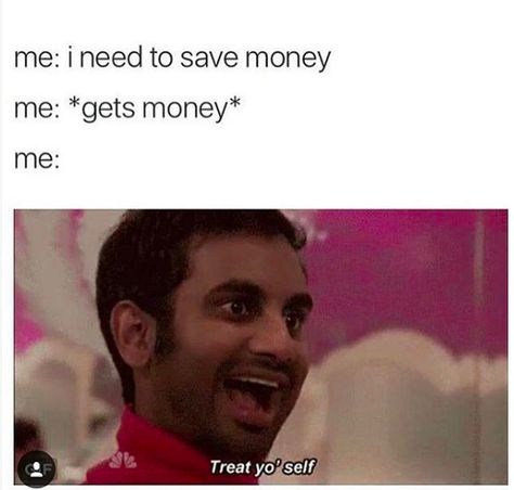 When your direct deposit hits and all of sudden you forget the promise you made yourself to be “better with my money.” | 18 Things All Shopaholics Can… Personal Aesthetic, Fresh Memes, F U, Funny Funny, E Card, Time Capsule, Infp, The Villain, How To Get Money