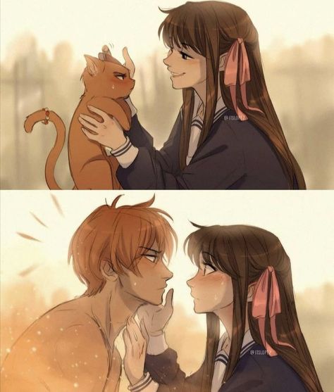 Fruits Basket Kyo, Fruits Basket Manga, Futurisme Retro, Basket Drawing, Fruits Basket Anime, Arte Disney, Arte Sketchbook, Fruits Basket, Dessin Adorable