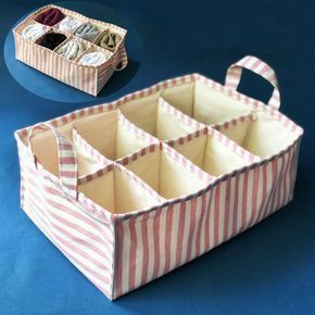 Diy Cloth Storage, Diy Bags Tutorial, Tas Denim, Fabric Basket Tutorial, Cloth Storage, Sewing Machine Basics, Clothes Organization Diy, Diy Bag Designs, Diy Bags Patterns