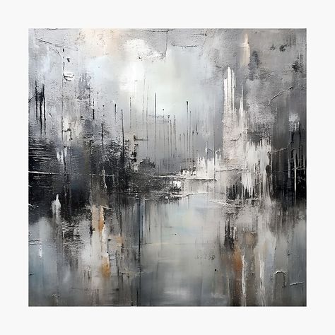 Get my art printed on awesome products. Support me at Redbubble #RBandME: https://www.redbubble.com/i/photographic-print/Abstract-Wall-Art-PaintingTexture-Grey-Black-Colors-Digital-Wall-Prints-Abstract-by-star27air/162875304.6Q0TX?asc=u Abstract City, Grey Painting, Prints Abstract, City Painting, Black And White Painting, Black And Gray, Digital Wall, Abstract Wall, Wall Art Designs