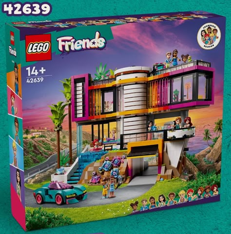 Lego Friends Sets Houses, Lego Mall, Lego Friends House, New Lego Friends, Cute Lego, Malibu Mansion, Best Lego Sets, Lego Elves, Lego Friends Sets