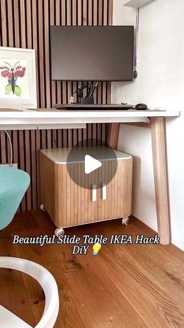 Ikea Tingby Table Hack, Ikea Armrest Tray Hack, Ikea Fanbyn, Ikea Hacks Ideas, Ikea Ideas, Rolling Storage, Yes Or No, Acoustic Panels, Ikea Hacks