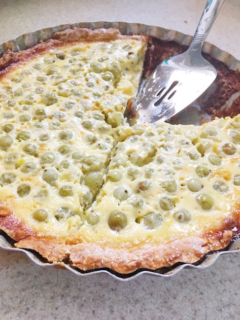 Gooseberry Tart, Gooseberry Pie, Gooseberry Recipes, Tart Fruit, Gooseberry Bush, Berries Recipes, Sweet Pie, What The Heck, Sweet Tarts