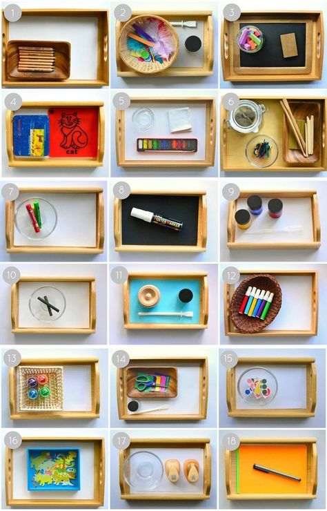 Montessori Toddler Art Activities - Tips and Ideas! | how we montessori | Bloglovin’ Montessori Art Activities, Art Montessori, Montessori Trays, Montessori Art, Art Activities For Toddlers, Montessori Toddler Activities, Montessori Preschool, Montessori Ideas, Montessori Education