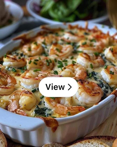 Lemon8 · Creamy Shrimp and Crab Spinach Dip 🍤 🦀  · @Amanda Miko Crab Spinach Dip, Creamy Shrimp, Shrimp And Rice, Spinach Dip, Shrimp Recipes, Party Food, Crab, Spinach, Dip