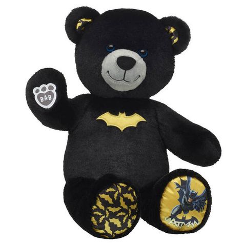 Batman™ Teddy Bear | Shop the Collection at Build-A-Bear® Paw Pad, Teddy Bear Shop, Pet Cows, Batman 2022, Batman Inspired, Bat Symbol, Book Graphic, Hobby Gifts, Bear Shop