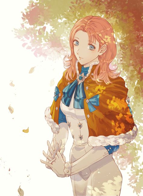 Annette Fire Emblem, Erina Pendleton, Fire Emblem Fanart, Fire Emblem 4, Fire Emblem Warriors, Anime Inspiration, Persona 3, Fire Emblem Characters, Blue Lion