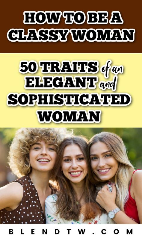 Do you want to be a classy woman? Check out these traits of an elegant and sophisticated woman to help you get started. inner confidence | etiquette and manners | cultivating a positive mindset | cultivating self-discipline | self-assured and composed | cultivating good posture | maintaining good grooming Be A Classy Woman, Etiquette And Manners, Good Manners, Good Posture, College Hacks, Self Discipline, Classy Women, Manners, Positive Mindset