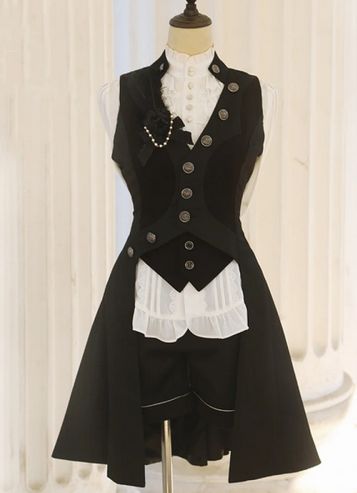 Butler Outfit, Kodona Fashion, Lolita Outfits, Classic Lolita, Victorian Clothing, Prom Outfits, Fancy Outfits, Lolita Dress, Lolita Fashion