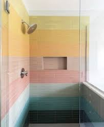 Rainbow Bathroom, Colourful Bathroom, Rainbow Tile, Style Deco, Bathroom Renos, Kids Bath, House Bathroom, Kids' Bathroom, Pride Month