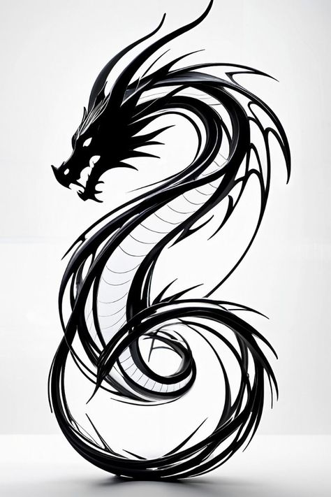 Trash Polka Dragon Tattoo, Wyvern Tattoo, Viking Dragon Tattoo, Jason Tattoo, Dragon Tattoo Vector, Eminem Drawing, Ink Dragon, Dragon Tattoo Drawing, Dragon Tattoo Ideas