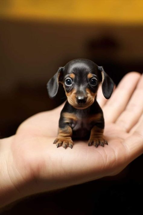 🖤🧡 Winner Dogs, Weenie Dogs Funny, Chiweenie Puppies, Puppies Dachshund, Doxie Puppies, Super Cute Dogs, Miniature Schnauzer Puppies, Miniature Dachshunds, Doxie Dogs