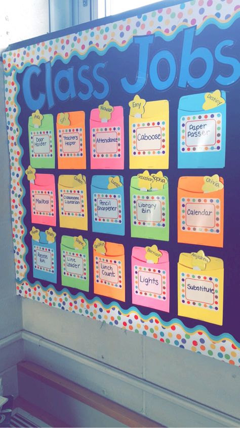 Achievement Charts For Classroom, Duty List Chart For Classroom, Check In And Out Board Preschool, Class Job Chart Ideas, Pre K Job Chart, Class Job Board, Class Duty Chart, Classroom Jobs For Preschoolers, Duty Chart For Classroom