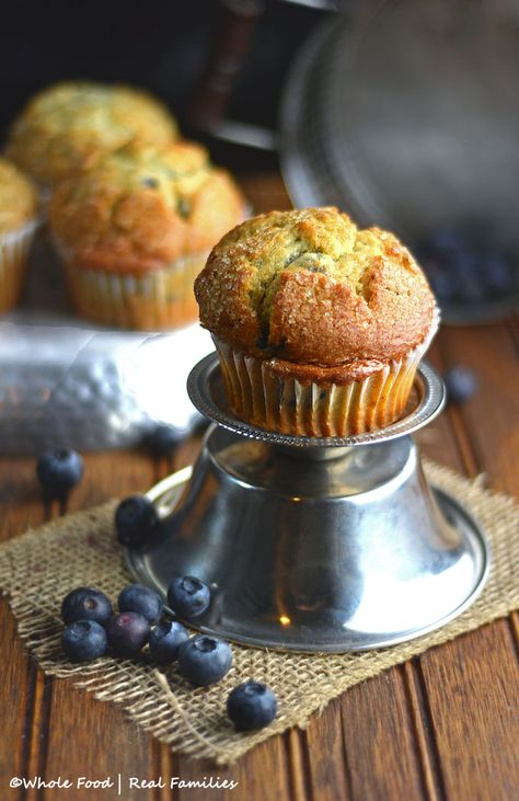 These Healthy Blueberry Lemon Muffins are going to be your new favorite muffin. They taste so fresh and delicious you're going to have a hard time eating just one (or two, or three). They also freeze great for an easy weekday breakfast. Ricotta Muffins Healthy, Blueberry Ricotta Muffins, Blueberry Ricotta Pancakes, Blueberry Lemon Muffins, Ricotta Muffins, Blueberry Ricotta, Healthy Oatmeal Breakfast, Healthy Banana Muffins, Oatmeal Breakfast Cookies