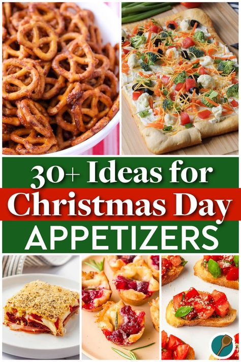 30+ Delicious Christmas Day Appetizers – Easy Holiday Ideas! Christmas Day Appetizers, Christmas Eve Appetizers, Cheesy Snacks, Fancy Appetizer Recipes, Angel Food Cake Desserts, Fried Mac And Cheese, Fancy Appetizers, Easy To Make Appetizers, Party Appetizers Easy