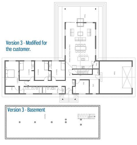 L Shaped House Plans, House Courtyard, L Shaped House, Shipping Container House Plans, Plans House, Garage House Plans, Home Design Floor Plans, House Layout Plans, Container House Plans