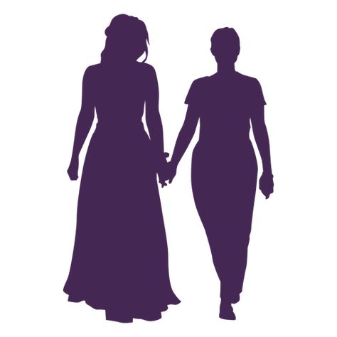 Lesbian Silhouette, Ballet Silhouette, Creative Flyer Design, Wedding Silhouette, Woman Walking, Laser Cut Wedding, Lesbian Wedding, Silhouette Png, Shirt Maker