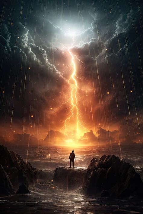 Lightning Artistry Storm Background Aesthetic, Lightning Fantasy Art, Lightning Aesthetic, Storm Background, Cinematic Background, Christian Background Images, Lightning Art, Storm Wallpaper, Black Flares