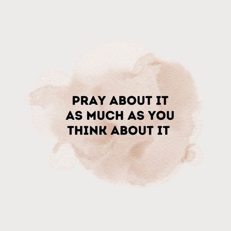 Pray about it as much as you think about it . . . #life #jesus #god #advent #faith #eastersunday #bible #church #resurrectionsunday #jesuschrist #prayer #gospel #bibleverse #pray #truth #jesuslovesyou #christ #holyspirit #devotional #grace #risen #biblestudy #religion #amen #catholic #scripture #heaven #matthew #jesussaves #verseoftheday Pray About It, Resurrection Sunday, Think About It, Jesus Saves, Easter Sunday, Jesus Loves You, Verse Of The Day, Dear God, Holy Spirit