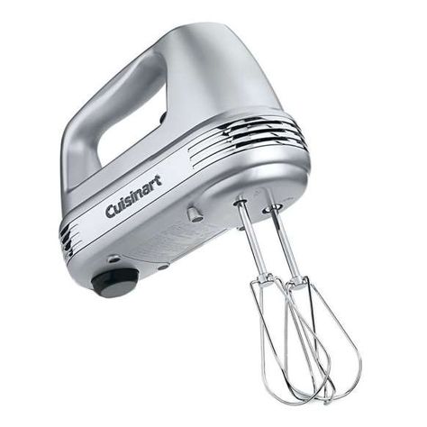 3) Cuisinart Power Advantage Plus 9-Speed Hand Mixer - walmart.com Hand Mixers, Handheld Mixer, Electric Hand Mixer, Brushed Chrome, Hand Mixer, Electric Mixer, Cooking Essentials, Compact Storage, Black & Decker