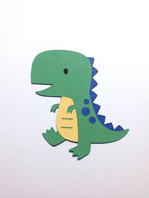 Dinosaur Cut Outs, Trex Dinosaur, Dinosaur Party Decorations, Dinosaur Birthday Party Decorations, Bubble Guppies Birthday, Fondant Animals, Felt Crafts Patterns, Dinosaur Theme Party, Cute Tiny Tattoos