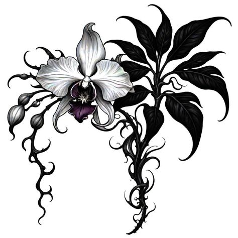 Floral Cybersigilism Tattoo, Elf Vibes, Cybersigilism Tattoo, Flower Bouquet Drawing, Body Tattoo Design, Dragon Light, Gothic Flowers, Body Tattoo, Sternum Tattoo