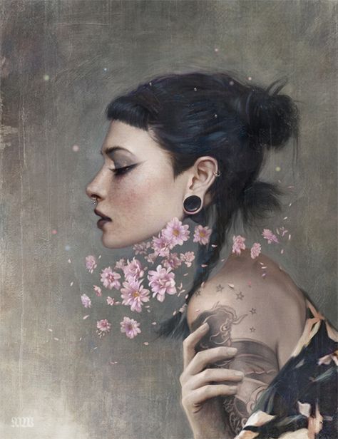 'Adore' - A personal piece that will be released as a limited edition of 20 prints via the mostlywanted shop on the 6th Feb. The print is 12x15.25” including a border for framing, printed on cotton... Tom Bagshaw, Baba Jaga, Bizarre Art, Corporate Art, Pop Surrealism, Art Website, Pics Art, Art Graphique, Featured Artist